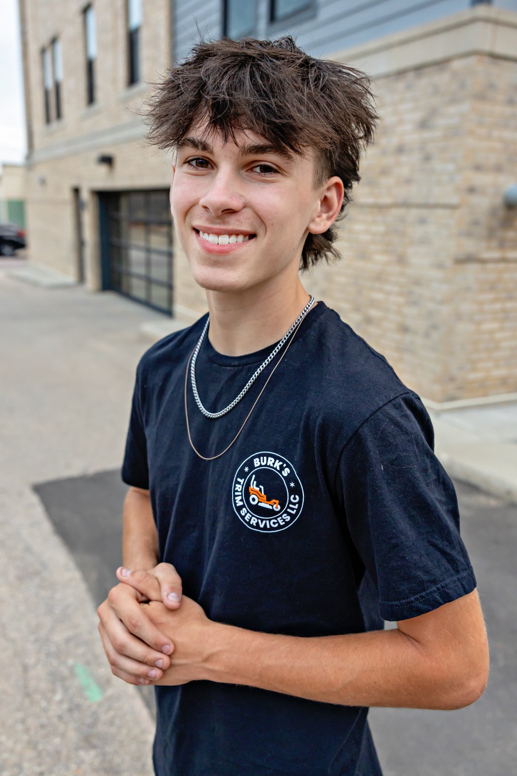 Carter, co-owner of Burk's Trim Services